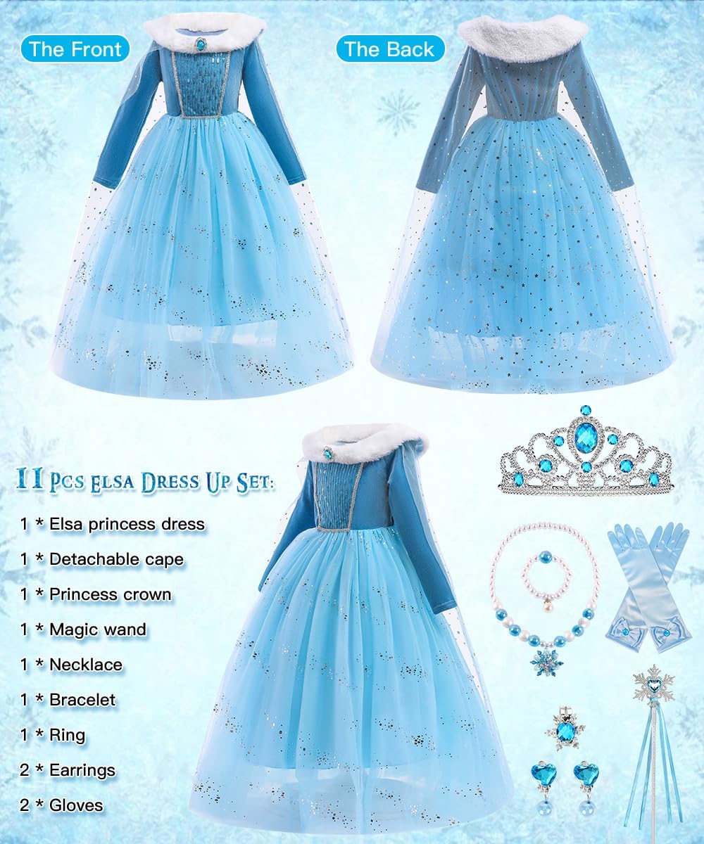 Robe reine des neiges