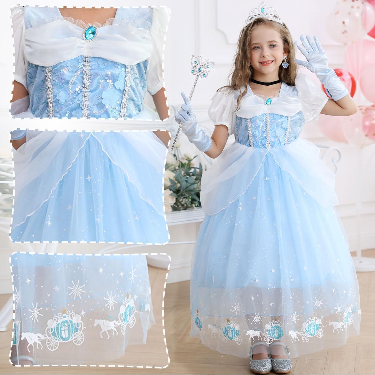 Robe Princesse Cendrillon