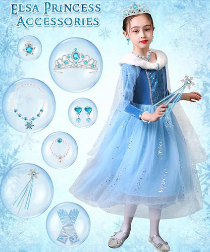 Robe reine des neiges