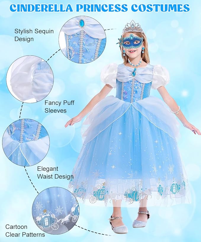 Robe Princesse Cendrillon