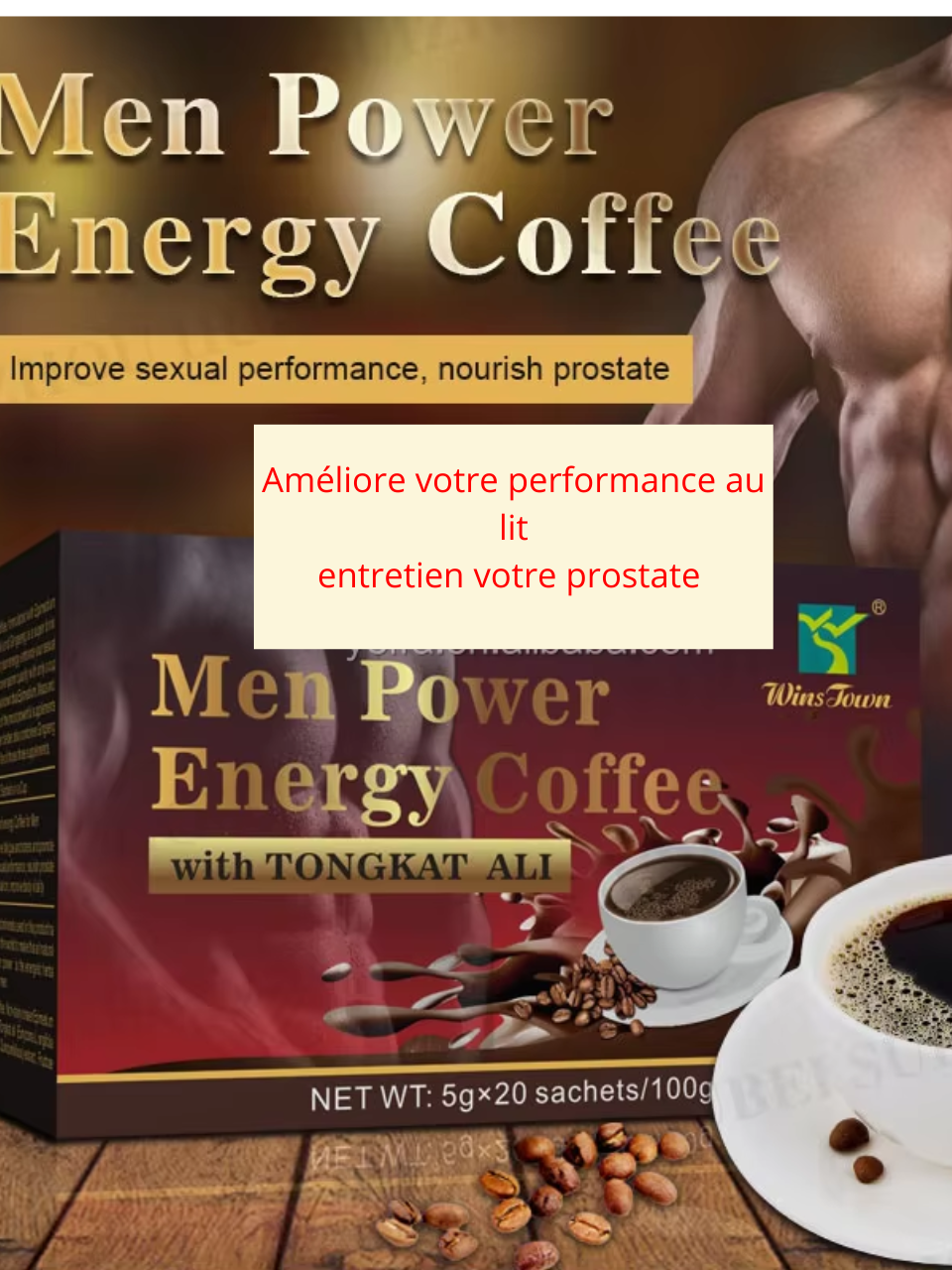 POWER COFFEE POUR HOMME